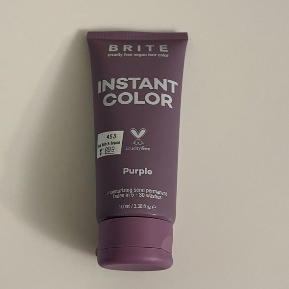 Brite Instant Color Purple Hair Color 3.38 oz - Picture 1 of 2